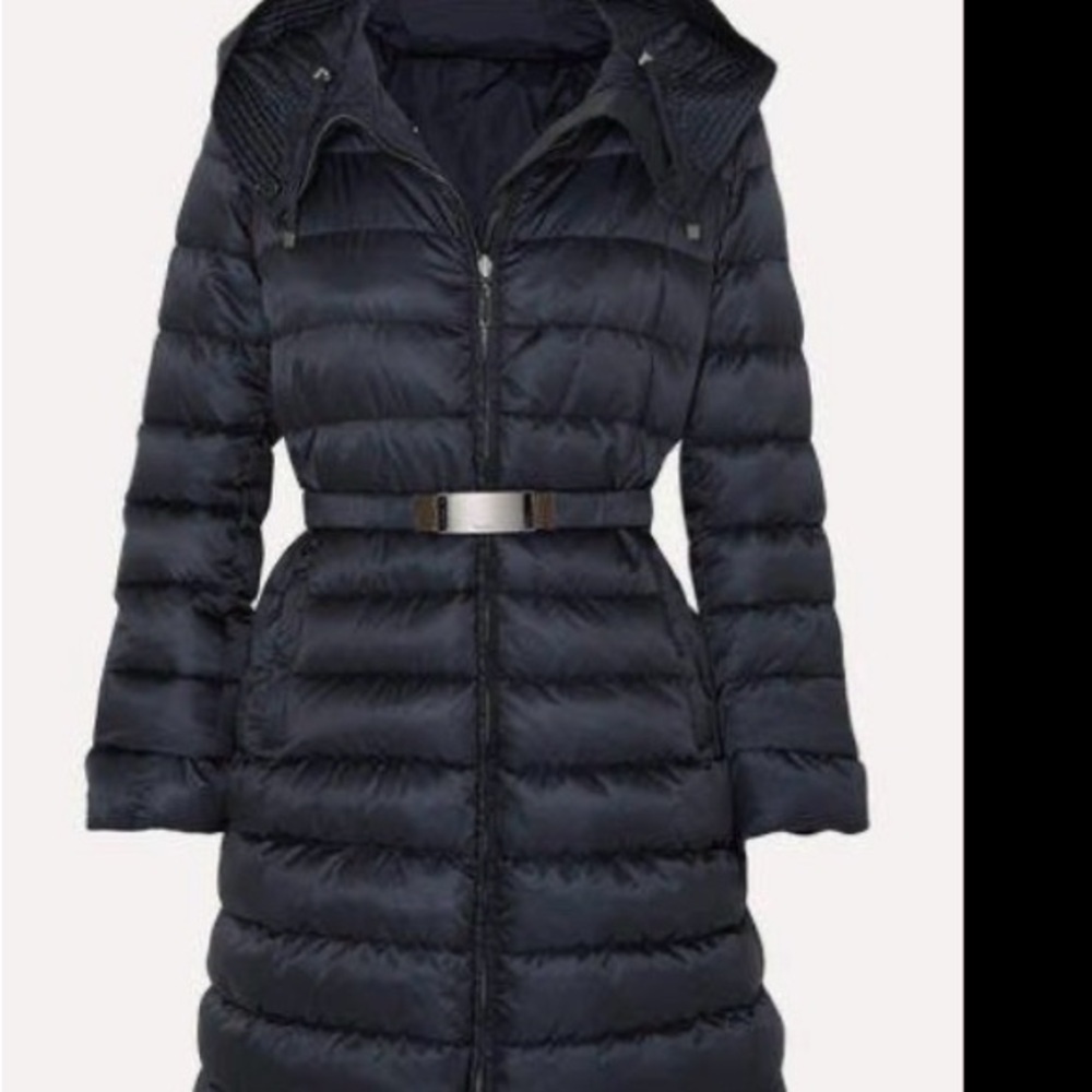 MaxMara Black Puffer, above the knee from The Cube collection.